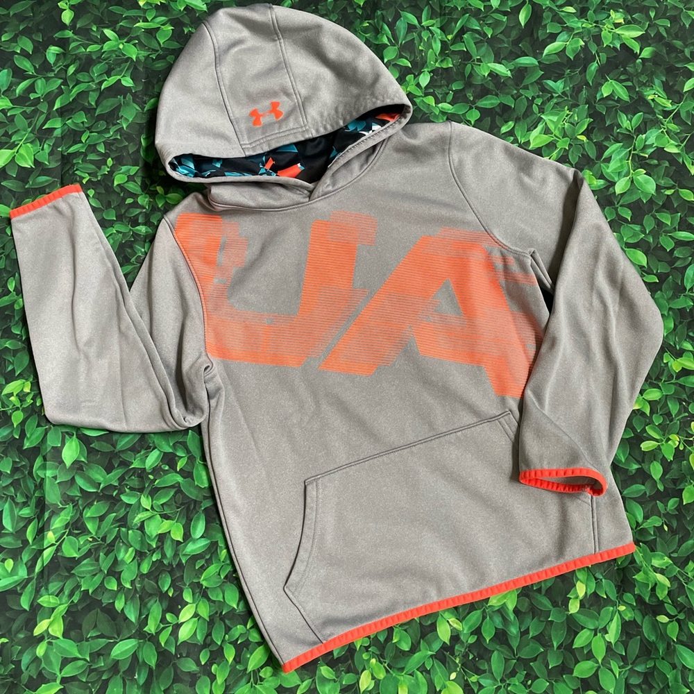 Under Armour hoodie | boys | YLG | youth large | hooded sweatshirt | kids